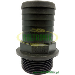 Anschlussstück 1 1/2"M für Schlauch D. 45mm, Arag 1032645