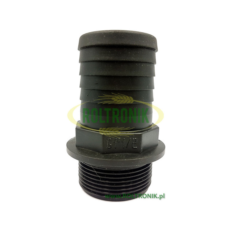 Króciec 1 1/2"M na wąż D. 45, Arag, 1032645