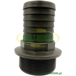 Króciec 2 1/2"M na wąż D. 60, Arag, 1032860