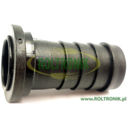 Króciec 3/4" D.16 pod uszczelkę płaską