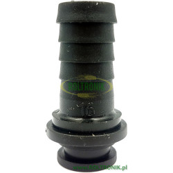 Króciec na wąż D.16 (pod nakrętkę 3/4"), Arag, 106315