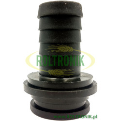 2Króciec na wąż D. 22 (pod nakrętkę 1 1/4"), Arag, 106522