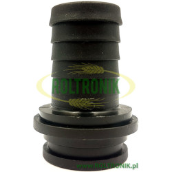 Króciec na wąż D. 25 (pod nakrętkę 1 1/4"), Arag, 106525