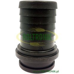 Hose connector D.35 (for 1 1/2" nut), Arag, 106635