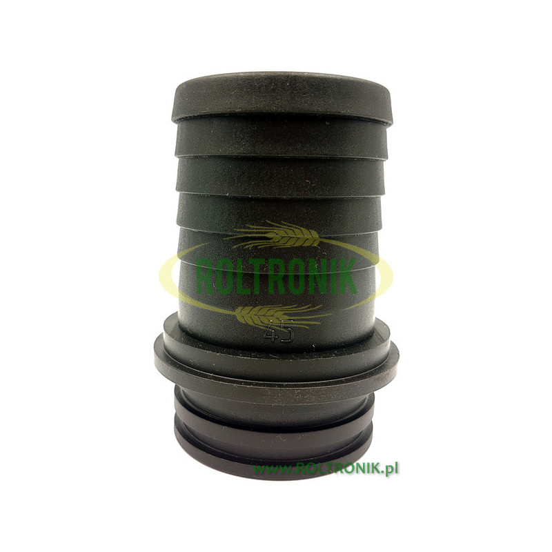 Króciec na wąż D. 45 (pod nakrętkę 2") , ARAG, 106745