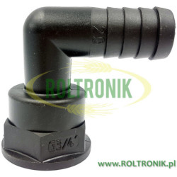 Kolanko 90º 3/4F" na wąż D. 20, ARAG 1102320