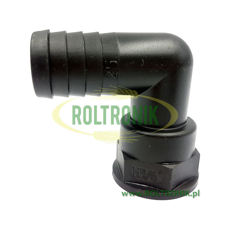 Winkel 90º 3/4F&quot; für Schlauch D.30, 110330 Arag