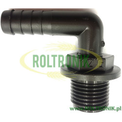 Kolanko 90º 1/2" na wąż D.13, 1132213 Arag