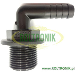 Kolanko 90º 3/4" na wąż D.13, 1132313 Arag