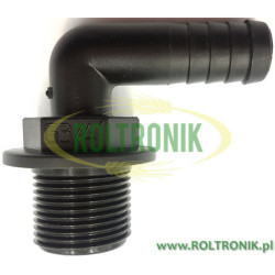 Kolanko 90º 3/4" na wąż D. 16, ARAG, 1132315