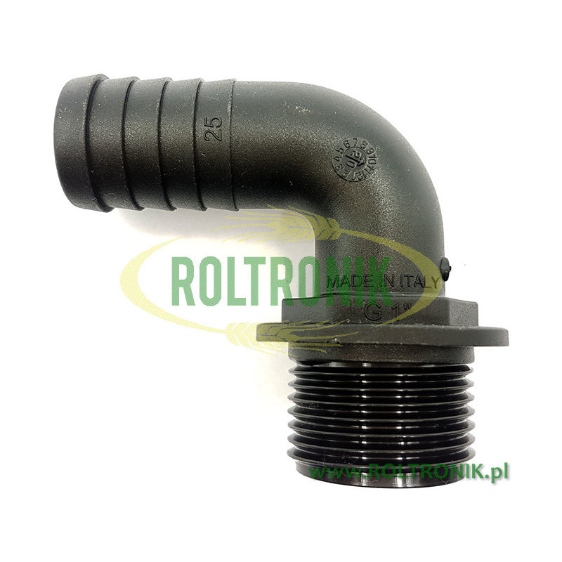 Winkelstück 90º 1&quot; für Schlauch D. 25, 1132425 Arag