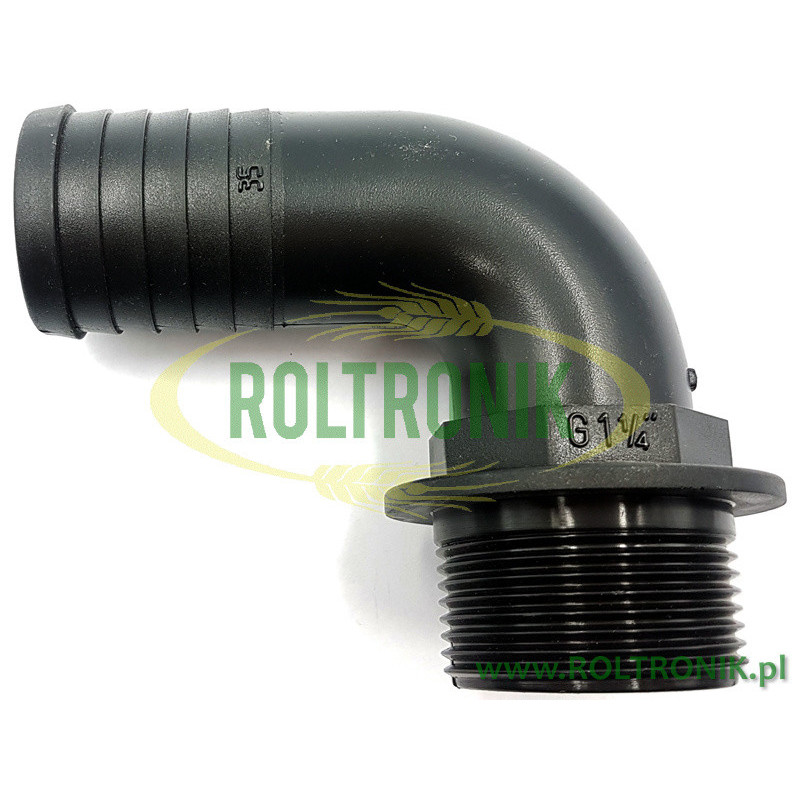 Winkel 90º 1 1/4" für Schlauch D. 35, 1132535, ARAG