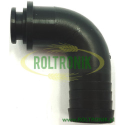 Kolanko 90º na wąż D. 20, (pod nakrętkę 3/4"), 116320, ARAG