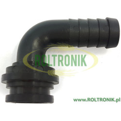 90º-Kniestück für Schlauch D. 15 mit 1&quot;-Mutter, 116415, ARAG