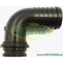 90º-Kniestück für Schlauch D. 32, (für Nuss 1 1/4"), 116533 ARAG