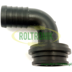 90º-Kniestück für Schlauch D. 25, ARAG (für 1 1/2" Nuss)