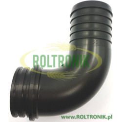 90º-Kniestück für Schlauch D. 60, für Nuss 2 1/2" 116860, ARAG