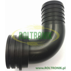 90º-Kniestück für D.60-Schlauch mit 3" Nuss 116960, ARAG