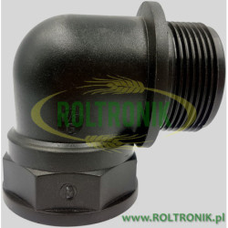 Kolanko gwintowanae1 1/2" F-M, 1262066 Arag