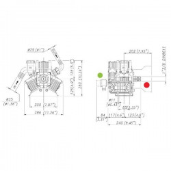 2Bertolini Poly 2073 Pumpe