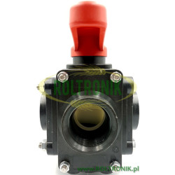 2Kugelhahn 2"F 5-Wege Kverneland