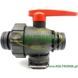 3-way ball valve T6 M/M/F, ARAG