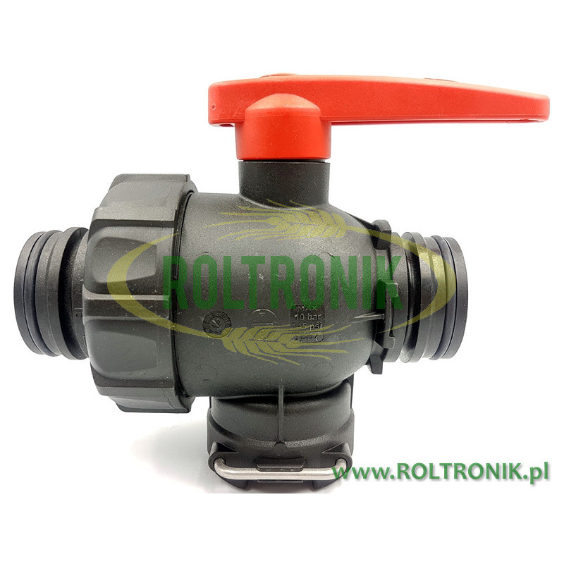 3-way ball valve T6 M/M/F, ARAG, 45524436