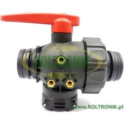 23-Wege-Kugelhahn T6 M/M/F, ARAG