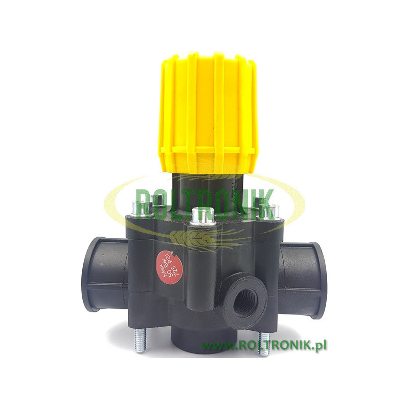 Regulating valve 3/4" 3-DR 50BAR 160L/MIN, 465332, Arag