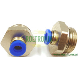 2Gerade Spitze 1/2"M 6mm