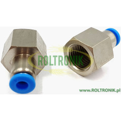 2Gerades Ende 4MM - 1/4"F