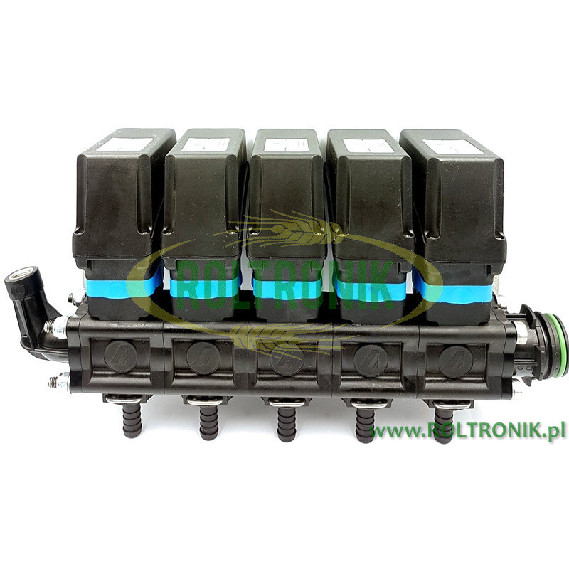 5-teiliger Magnetventilblock ohne Kompensation, 86300551, Arag