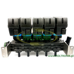 25-teiliger Magnetventilblock