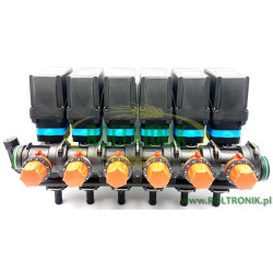 Blok elektrozaworów 6 - sekcji