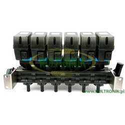 26-teiliger Magnetventilblock