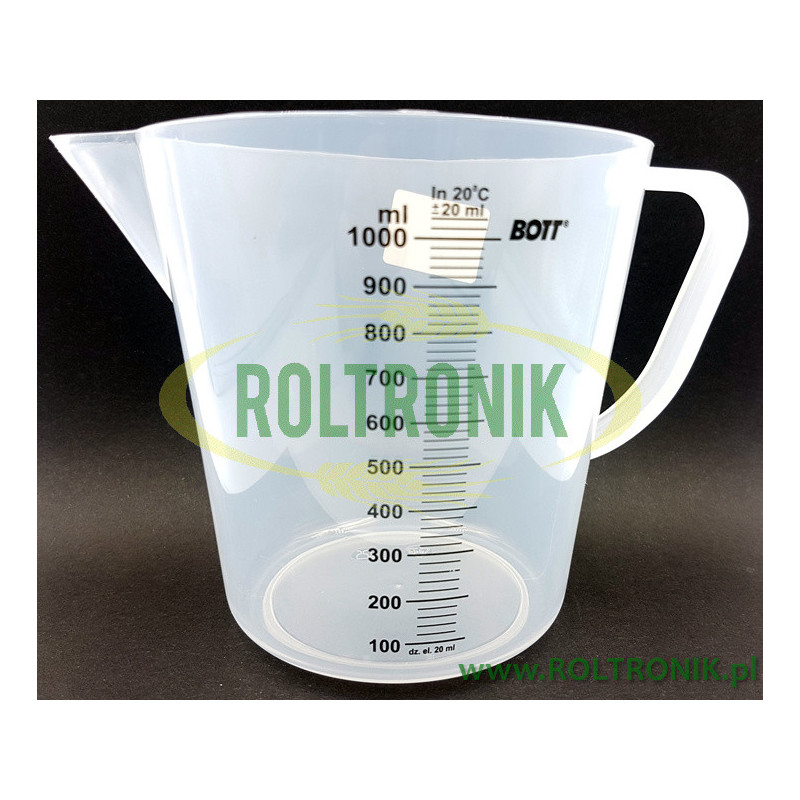 ECO-Messbecher mit 1000-ml-Skala, M001000