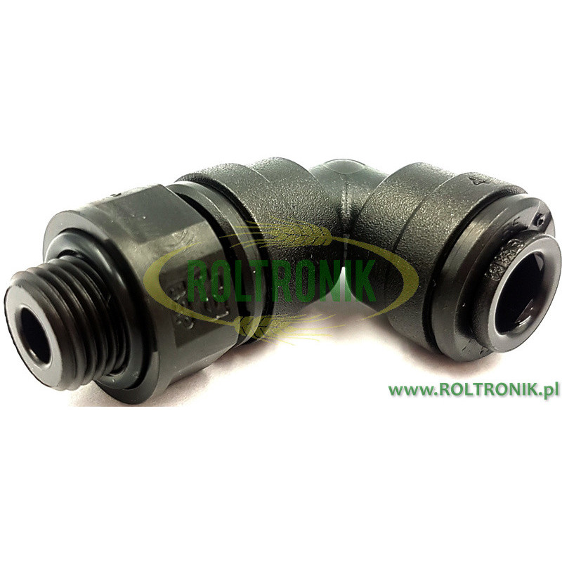 Winkelstück 6 mm – 1/8" Außengewinde, John Guest, PM090611E