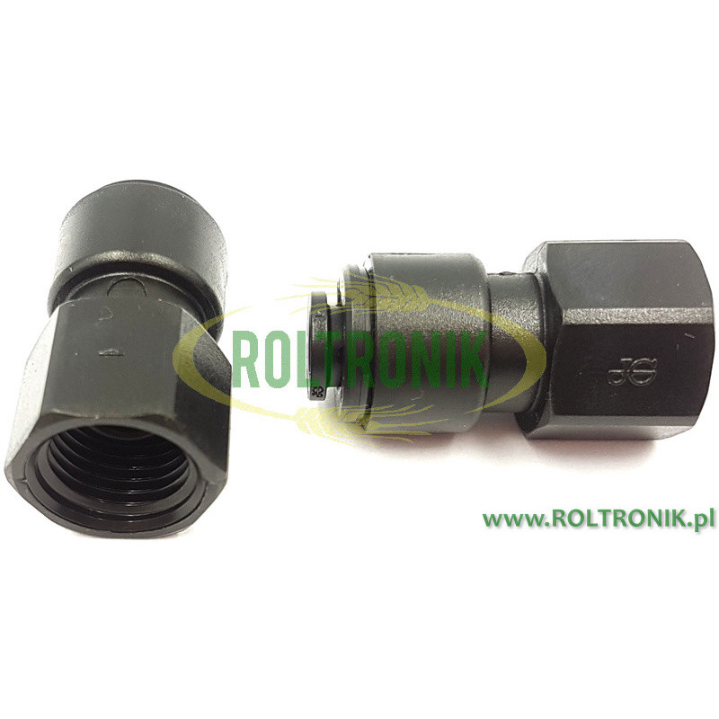 Gerades weibliches Ende 6MM - 1/4"F John Guest, PM450612E