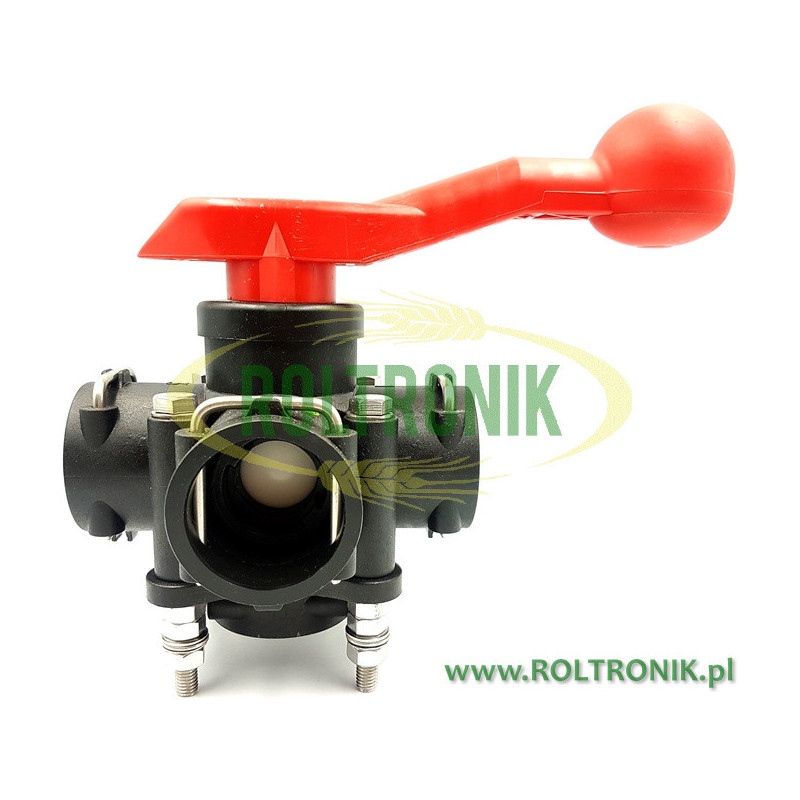 RAU/Amazone 5-Wege-Kugelhahn, RG00061128, Kverneland Rau