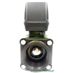 22" 3-Wege-Kugelmagnetventil - seitlicher Anschluss