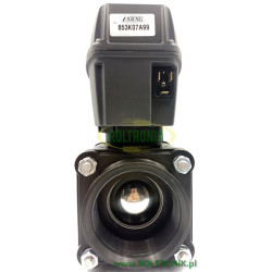 22" 3-Wege-Kugelmagnetventil - seitlicher Anschluss