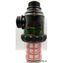 Filtr ssący 200-260 l/min 2 1/2” 32-mesh przezroczysty, ARAG, 3172082P