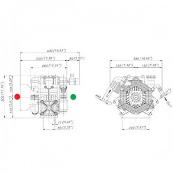 2Bertolini Poly 2136 Pumpe
