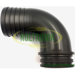 290º-Kniestück für Schlauch D. 75, (für 3" Nuss), 116975, ARAG