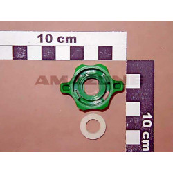 2Bajonettmutter SW 10 grün mit Dichtung ZF085