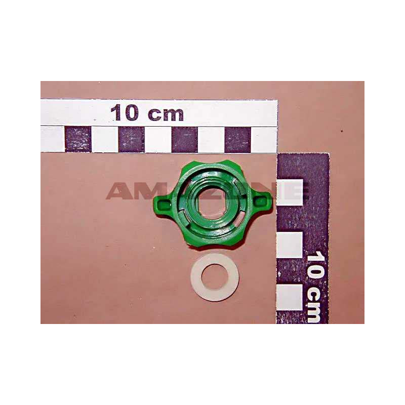 Bajonettmutter SW 10 grün mit Dichtung ZF085, Amazone
