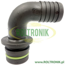 Winkelstück D.25 Rücklauf von großem Regelventil, 473001C25 Arag