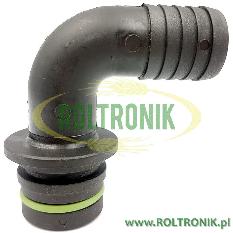 Winkelstück D.25 Rücklauf von großem Regelventil, 473001C25 Arag