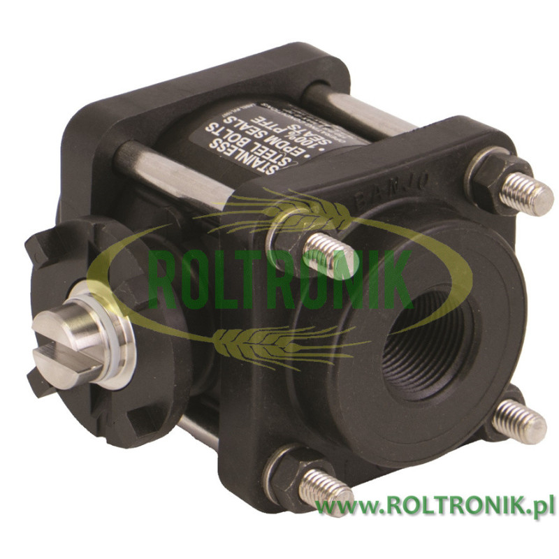 Banjo-Magnetventil ohne Motor, 3/4" F-Gewinde, EV075XR1