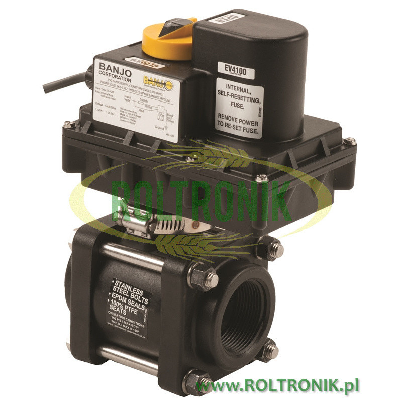 Banjo ON/OFF solenoid valve 1 1/2"F thread, EV150